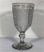 EAPG DIAMOND POINTS WITH FLUTES GOBLET FLINT C1880