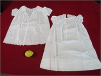 2 Vintage Baby Christening Gowns