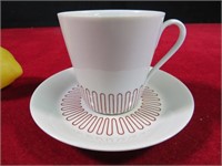 Vintage Tea Cup and Saucer- Schmid Brothers
