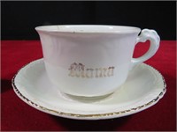 Pre-War Soup Cup and Saucer