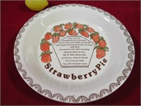 Strawberry Pie Recipe Pie Plate