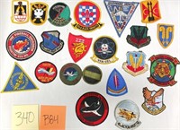 340 - LOT OF VINTAGE MILITARY PATCHES (B84)