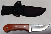 112 - HUNTING KNIFE W/ SHEATH (B16)