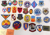 340 - LOT OF VINTAGE MILITARY PATCHES (B85)