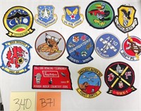 340 - LOT OF VINTAGE MILITARY PATCHES (B71)