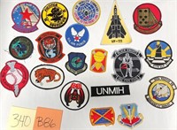 340 - LOT OF VINTAGE MILITARY PATCHES (B86)