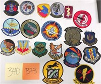 340 - LOT OF VINTAGE MILITARY PATCHES (B73)