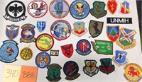 340 - LOT OF VINTAGE MILITARY PATCHES (B88)