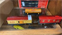 Lionel Vintage Baby Ruth Boxcar, Shell Tanker,