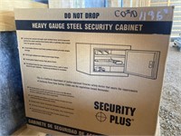 UNUSED HEAVY GAUGE STEEL SECURITY CABINET