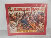 1960 Circus Poster Ringling Bros. Clowns