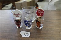 Shot glasses/cup/taps