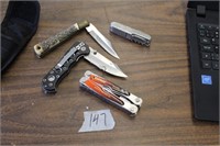 Knives/multi tools
