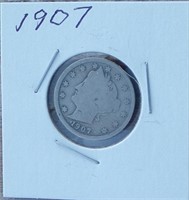 1907 V Nickel