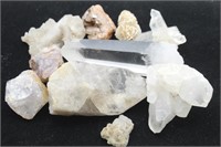 Various Crystalized Rocks