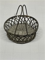Adorable Little Metal Basket