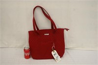 Quilted Red Bag