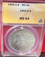 S - 1900-O MS64 SILVER MORGAN DOLLAR (D29)