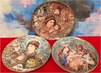 11 - LOT OF 3 KNOWLES COLLECTOR PLATES