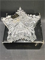 Noritake Full Lead Crystal Star Lidded Box
