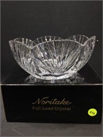 Noritake Full Lead Crystal 8.5 in Centerpiece