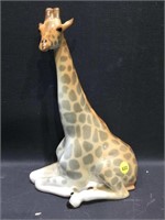 Giraffe Ceramic Figurine, USSR. 12in