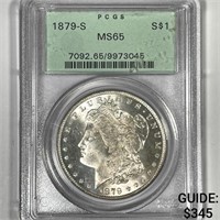 1879-S Morgan Silver Dollar PCGS-MS65
