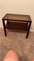 Glass Top Modern Occasional Table
