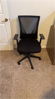 Black Rolling Office Chair