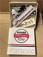 (3) Winross Agway 30 Anniversary Tractor Trailers
