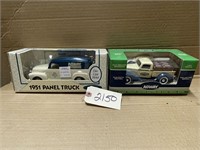 Ertl 1936 Dodge Pickup & 1951 Panel Truck Bank