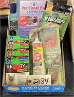 (4) Sentry Worm X  (2) Slug Stop  Pet Crate Pads