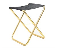 Fabric Camping Chair Portable Golden