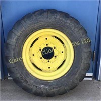 tractor tire with rim 7.5-16 (6 bolt pattern)