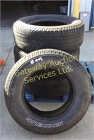 Tires set of 4 size  275/65R18