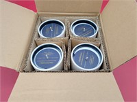 Case of 4 new ceramic 7oz Sapphire candles