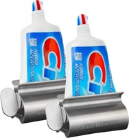Set of 2 Stainless Steel Toothpaste Squeeze