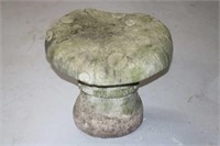 CAST CEMENT TOAD STOOL
