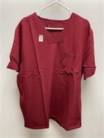 SIZE LARGE UNISEX SCRUB SHIRT