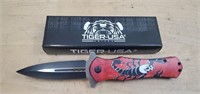 Tiger USA Folding Knife - S12 AG