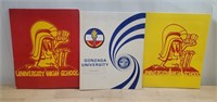 Vintage Folders - University High & Gonzaga - 4 AG