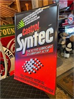 2ft x 16” Castrol Syntec Tin Sign