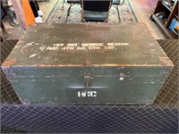 30” x 1ft tall Army Ammo Crate