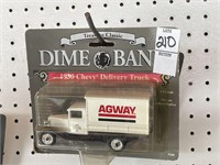 (3) Ertl 1930 Chevy Delivery Truck Dime Bank