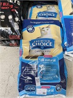 (2) Premium Choice All Natural Clumping Litter