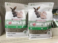 (2) Versele-Laga Complete Adult Rabbit Feed