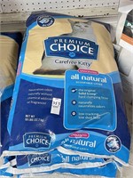 (3) Premium Choice All Natural Scoopable Litter