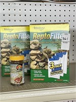 Reptile Filters & Hermit Crab Food