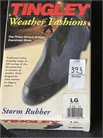 Tingley Storm Rubbers Size Large 9.5 - 11