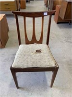 (4X) MID CENTURY DINING CHAIRS WITH
